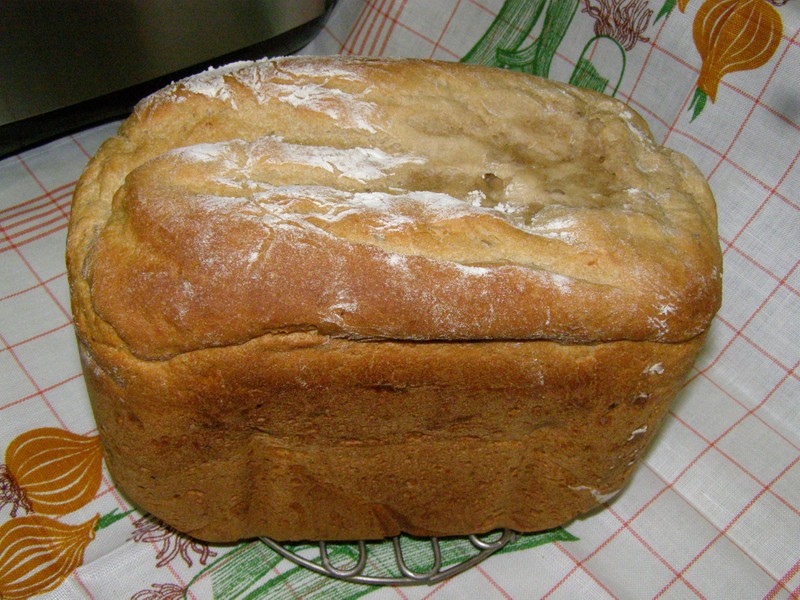 Chleba z domácí pekárny