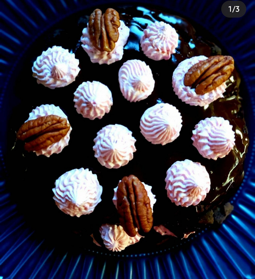 Čokoládové brownies - low carb dort