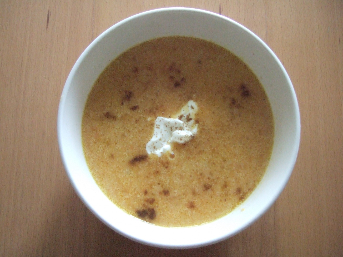 Dýňová polévka 2
