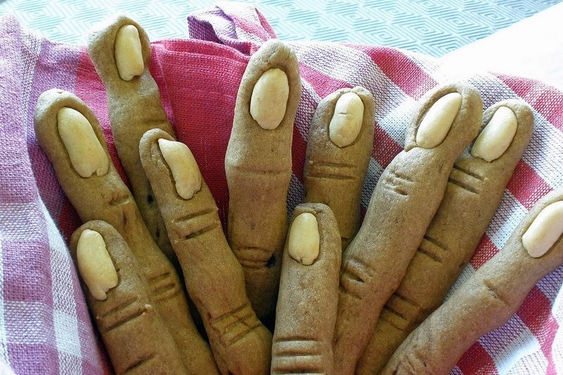 Halloweenské prsty