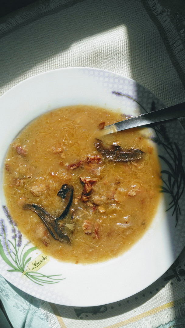 Hladovice - staročeská zelná polévka (lidový pokrm)