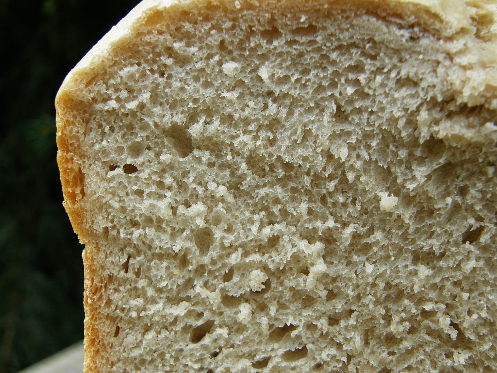 Jemný chléb bez vážení