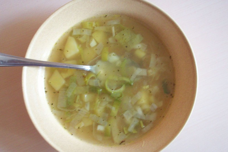 Klasická pórková polévka