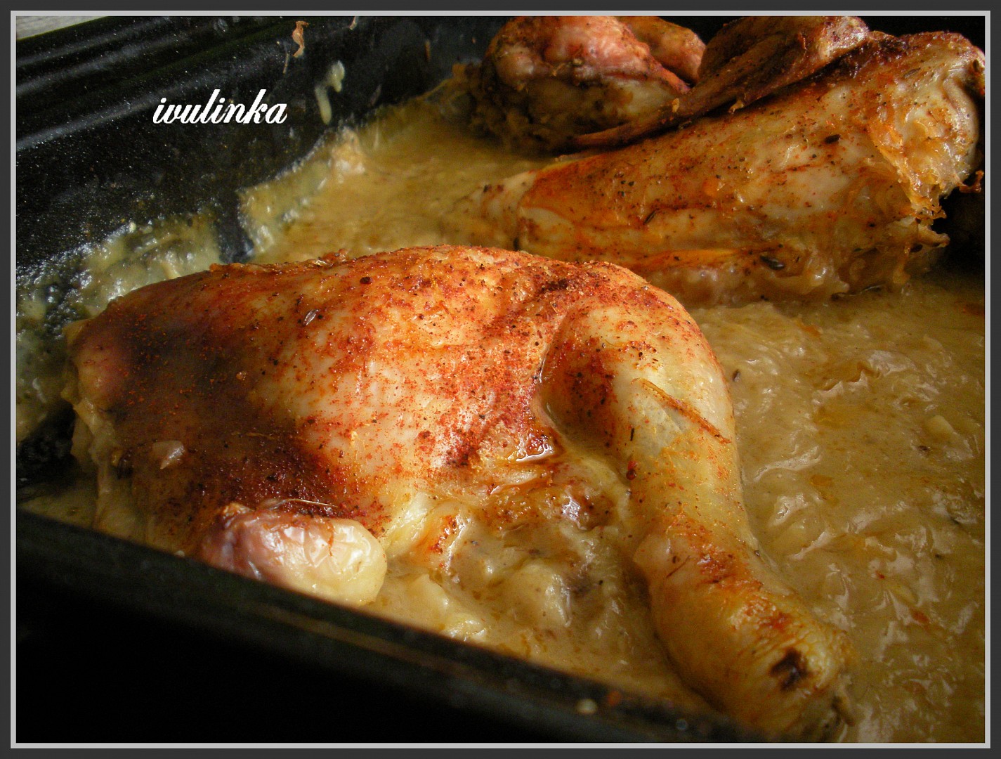 Kuře na zelí (recept od dědy)