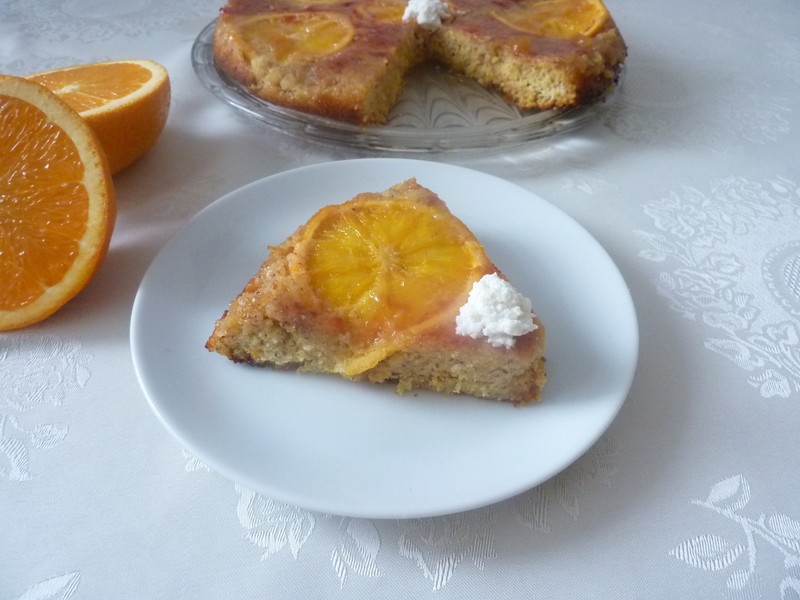 Pomerančový koláč s ricottou