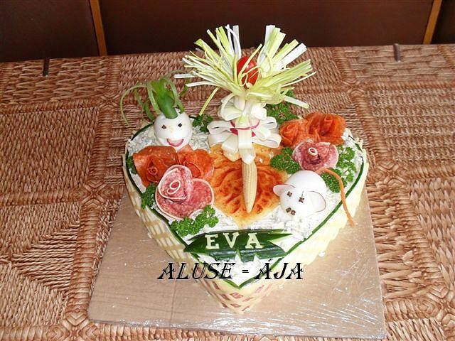 Slaný dort - pro Evu