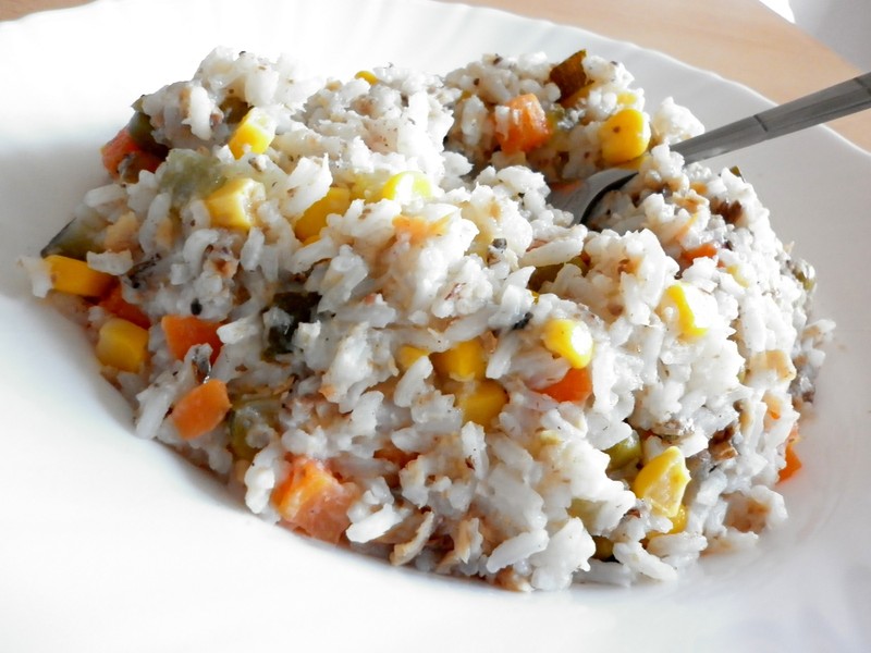 Šťavnatá zeleninová rýže