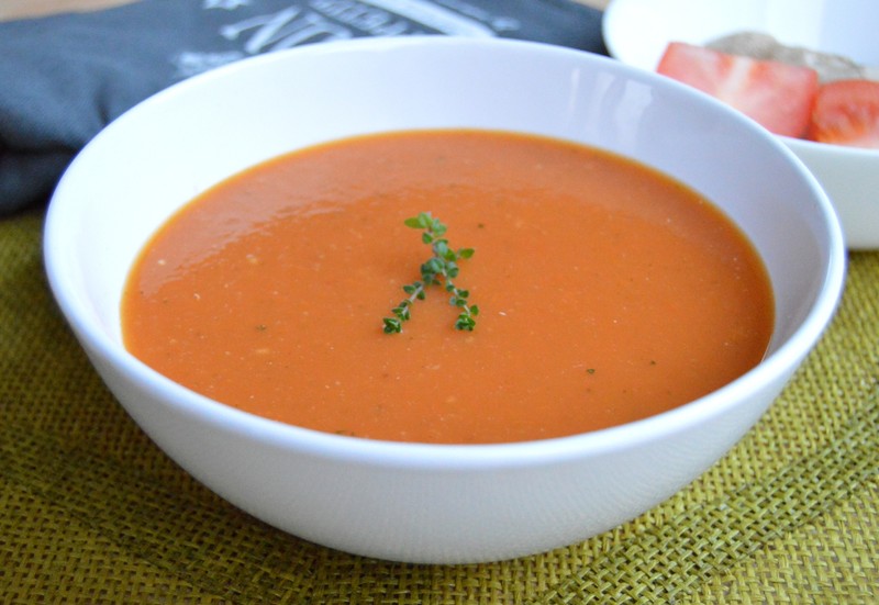 Zdravá rajčatová polévka